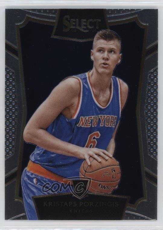 2015-16 Panini Select Concourse Kristaps Porzingis #17 1lu5
