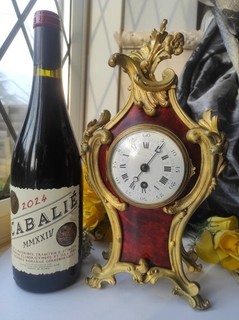 SUPERBLY ELEGANT ANTIQUE FRENCH MARPLE & Co SHELL &GILDED MANTEL CLOCK c1900 GWO