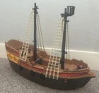 1997 Playmobil 3053 Pirate Ship VINTAGE Incomplete RARE! LOOK!