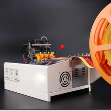 Automatic Cold and Hot Tape Cutting Machine Elastic Tape Hot Cutting Machine