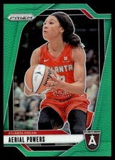 2024-25 Prizm Green Prizms WNBA Aerial Powers Atlanta Dream #37