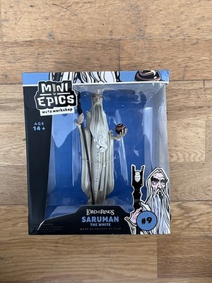 WetaWorkShop Mini Epics #9 Lord Of The Rings 2018 Saruman The White 7  Figure
