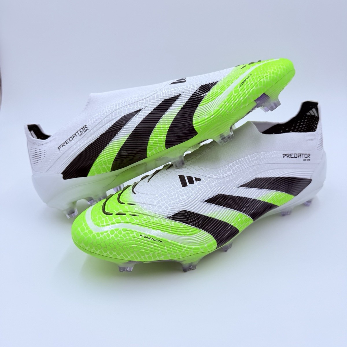 Adidas Predator Elite Laceless FG Radiant Blaze Cleat - Multiple
