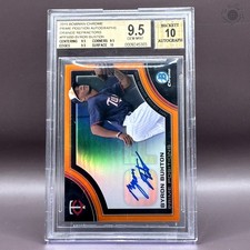 2015 Bowman Baseball Chrome Prospect Autographs Guide 67