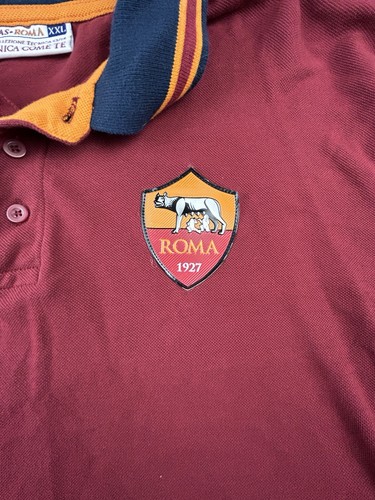 AS ROMA FOOTBALL CLUB 1/4 Knopf Langarm COLLEZIONE TECNICA 13/14 XXL (n) - Bild 5 von 8