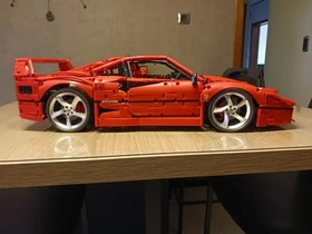 MOC TECHNIC SET: Ferrari F40 Super Car 1:8 Scale -Without Box- =BRAND NEW= MOC