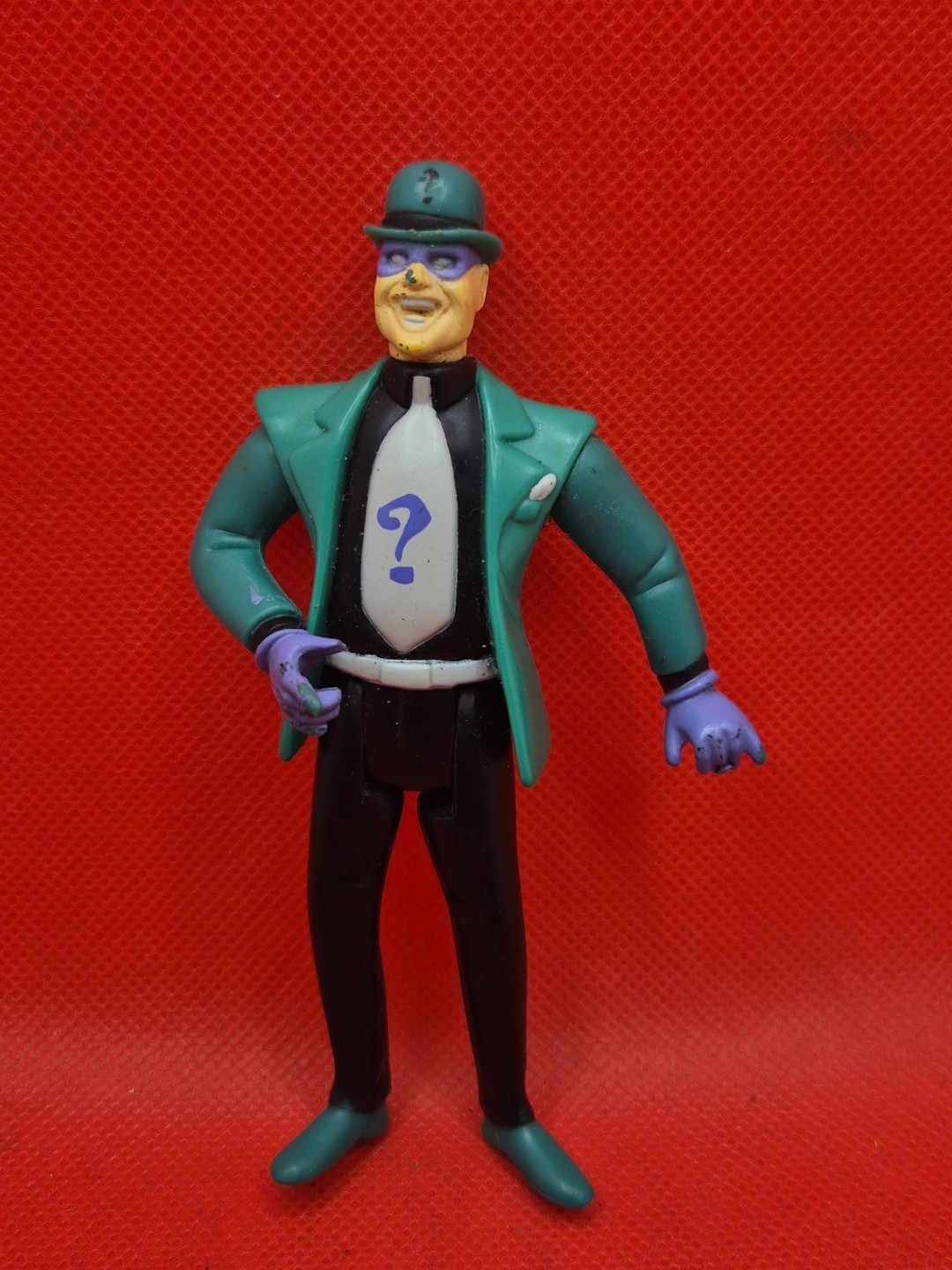 Rare Vintage Batman The Animated Series - The Riddler Action Figure 1983 Kenner