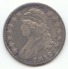 1812 Capped Bust Half Dollar, VF+ Details