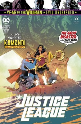 JUSTICE LEAGUE #32 DC COMICS