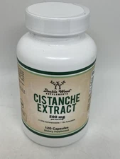 Double Wood Supplements Cistanche Extract 120 caps **NEW SEALED** Exp 2/2026