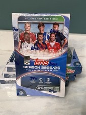 2025/26 Topps UEFA Club Competitions Soccer Hobby Box