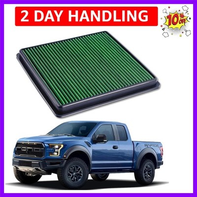 High Performance Engine Air Filter Washable & Reusable Increase Power Compati...