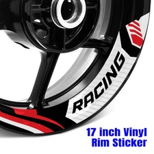 For DORSODURO 1200 750 900 14-20 19 Wheel Inner Rim Stickers 17" Racing Red S13