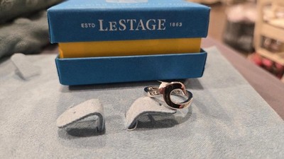 Lestage cape Cod Jewelry evening tide collection wave ring 8 new nwt nib