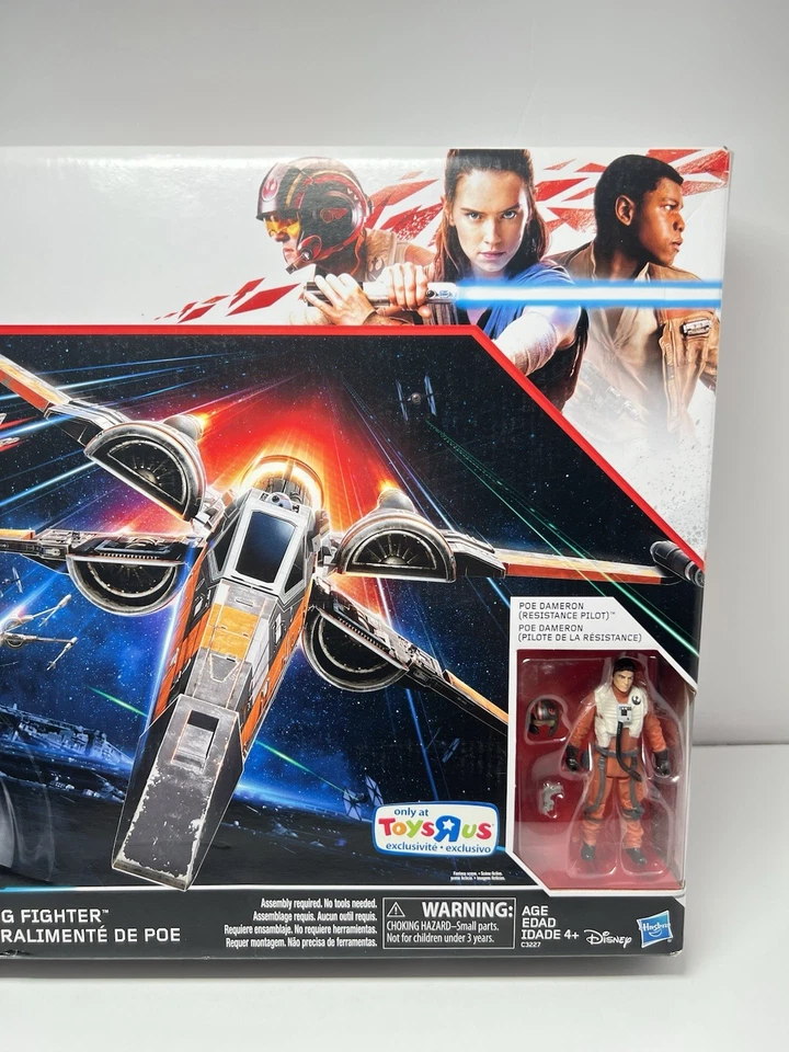 Star Wars Poe Dameron X-Wing Fighter MISB Toys R Us Exclusive - Изображение 3 из 4