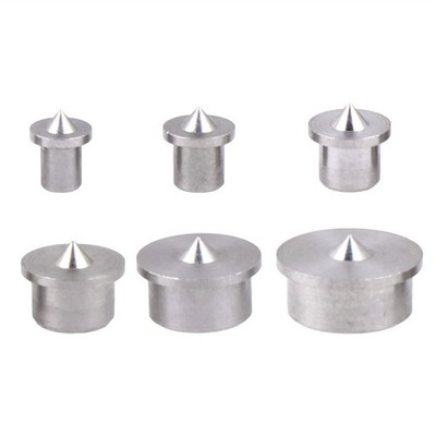 6Pcs Wood Dowel Centers Set Silver Durable Woodworking Pin Marks Drill Alignment