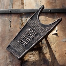 Image of Cast Iron Garden Boot Jack Heavy Duty Wellington Shoe Remover Outdoor Tool