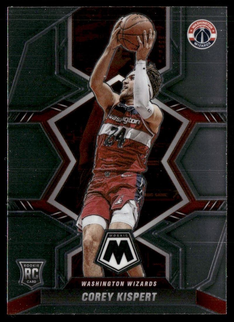 Corey Kispert 2021-22 Panini Mosaic Washington Wizards #213