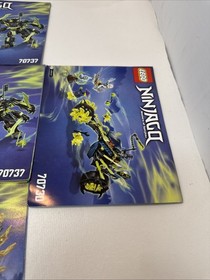 7 - LEGO The Ninjago Masters of Spinjitzu 70730, 70734, 70735, 70737 Manuals