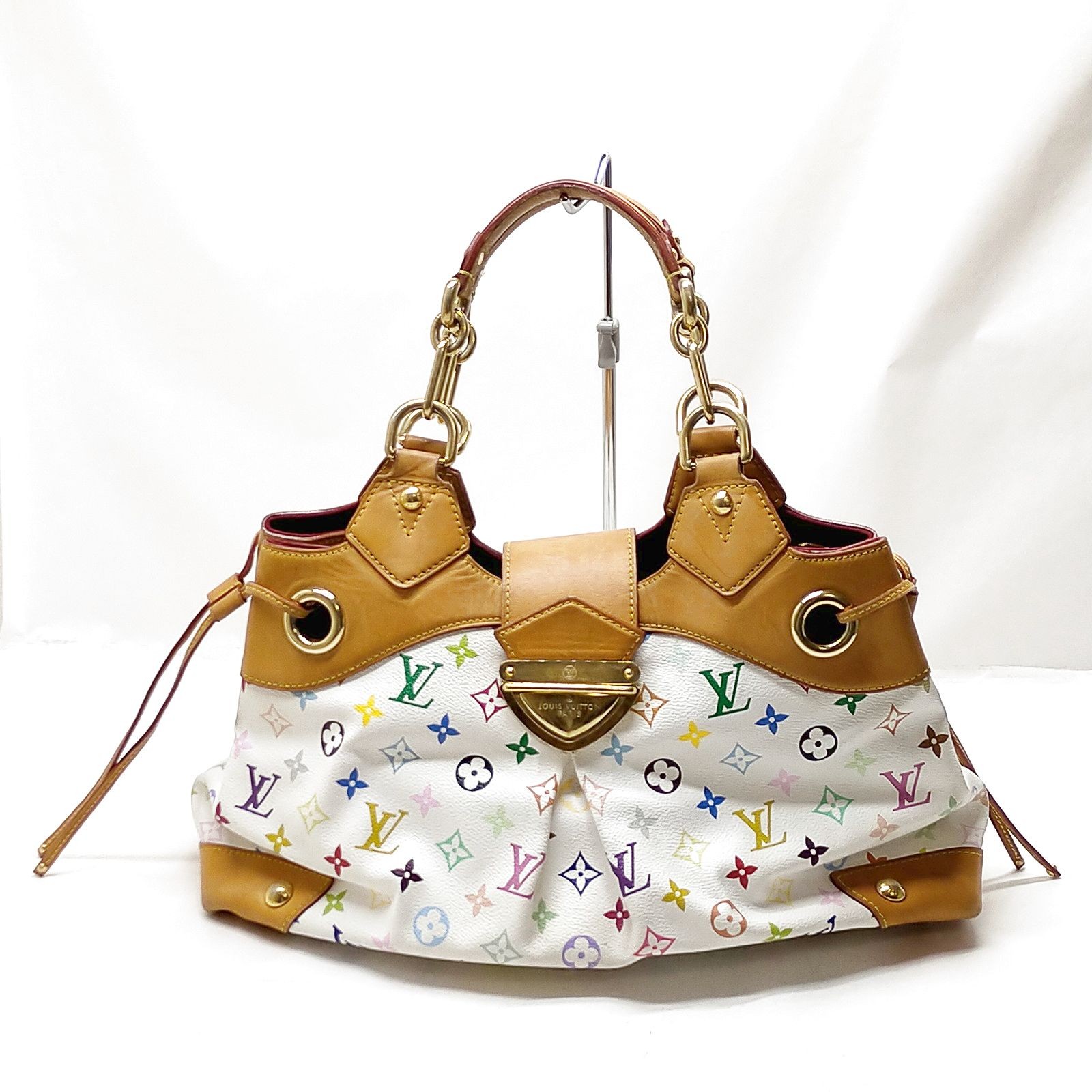 Louis Vuitton LV Shoulder Bag M40123 Ursula Blanc Monogram Multicolor 4497842