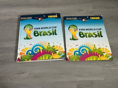 Panini Fifa World Cup Brasil 2014 Sammelbilderalbum Unvollständig 2x
