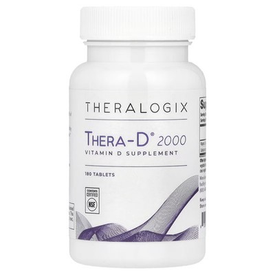 2 X Theralogix, Thera-D 2000 , 180 Tablets