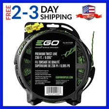 Trimmer Line Bi-Component Green 230ft Professional-grade Cut Durable