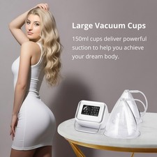 Máquina de aumento de glúteos máquina de aumento de senos de 150 ml masajeador de terapia de vacío