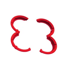 1 Pair Red Propeller Guard Anti-Collision Protective Ring For DJI NEO Drone