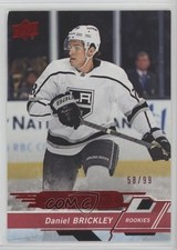 2018-19 Upper Deck Overtime Rookies Red Foil 58/99 Daniel Brickley Rookie RC 0q3