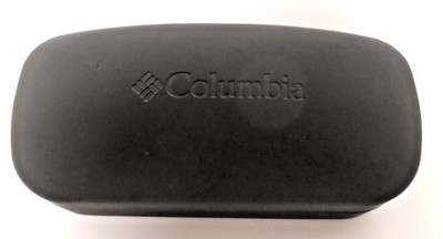 Large Columbia Black Hard Clam Shell Glasses Case Sunglasses Eyeglasses F/Ship