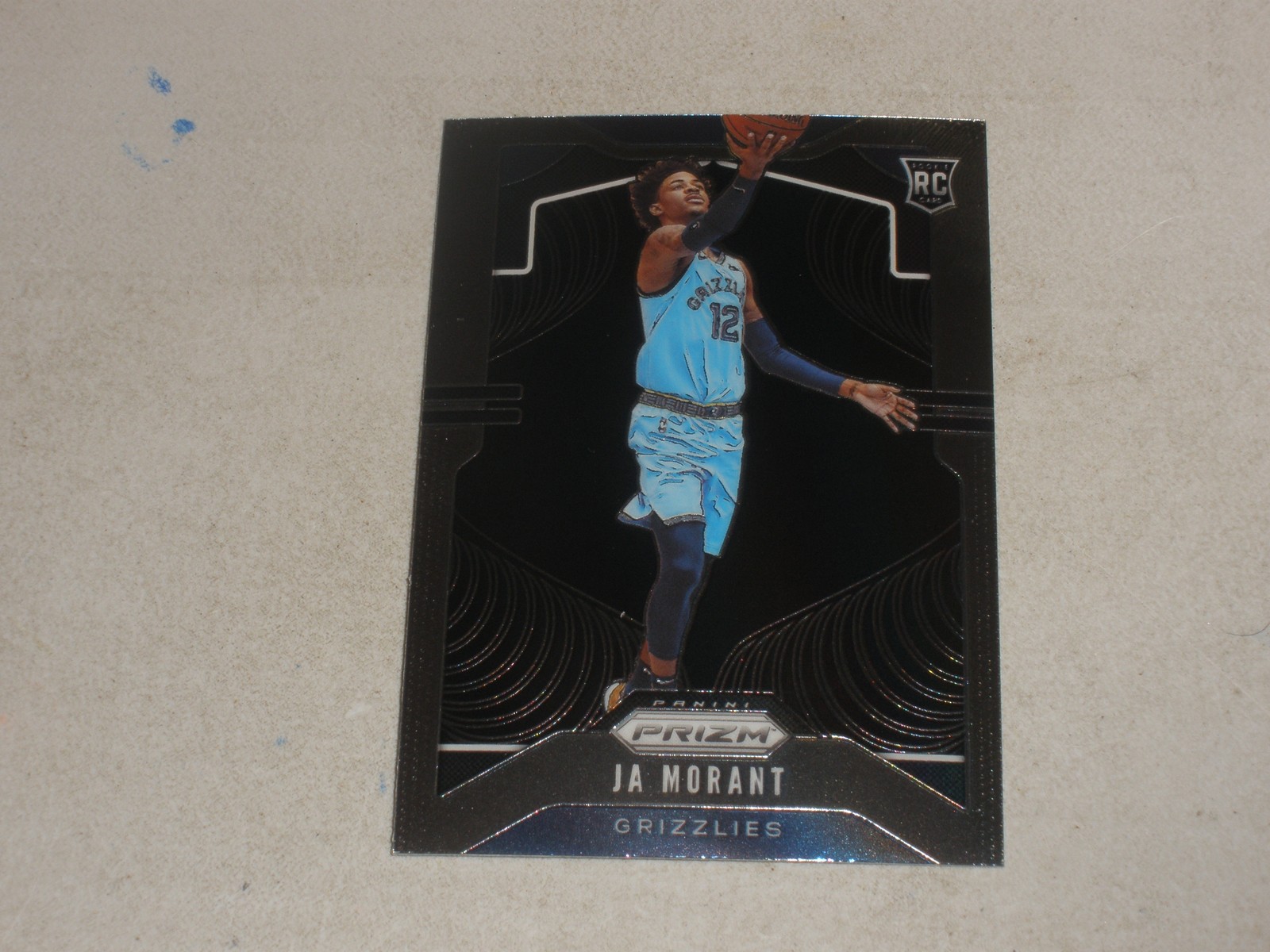 2019-20 Panini Prizm SP Photo Variation #249 Ja Morant Rookie RC Layup
