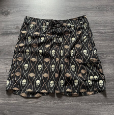 Vintage Harley Davidson Skulls Shorts Monogram Motorcycles Swim Logo Men Size 34