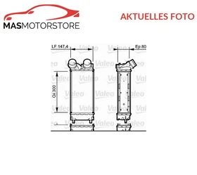 LADELUFTKÜHLER KÜHLER LADELUFT VALEO 818837 A FÜR CITROËN C4 I,BERLINGO,C4