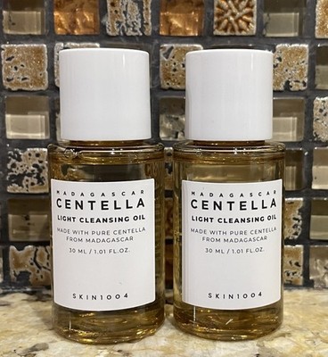 Bundle 2 Korean Beauty Madagascar Centella Light Cleansing Oil 1oz ea- 2oz Total