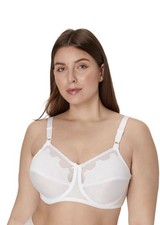 34B Bali Underwire Bra Flower Full Coverage Comfort Figure Womens 0180
