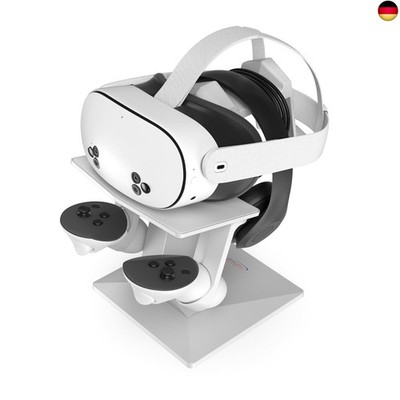 Digicharge VR Headset Ständer für Meta Quest 3S / Quest 3 / Oculus Quest 2 VR M