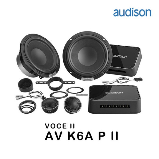 Audison AV-K6A-P-II Aktives 2-Wege Komponentenset 150W-image