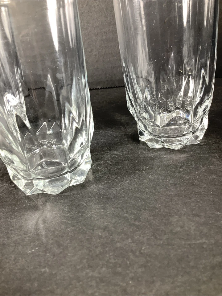 Набор из 3 ~ Arcoroc Франция прозрачный сок стеклянная посуда ~ 5 унций - Изображение 3 из 4