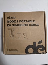 Depow Mode 2 Portable EV Charger – UK 3-Pin Plug – Type 2