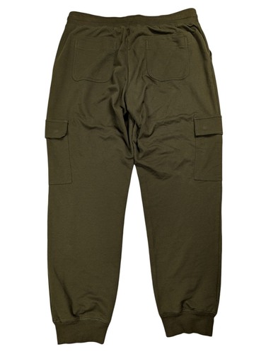 Orvis Snap Cargo Fleece Jogginghose Herren Large dunkelolivgrün Sweatpants Army - Bild 2 von 10
