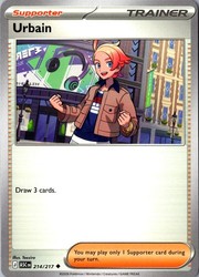 Urbain 214/217 Ascended Heroes Uncommon Trainer Supporter