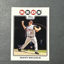 MATT BELISLE #342 2008 Topps Baseball Cincinnati Reds