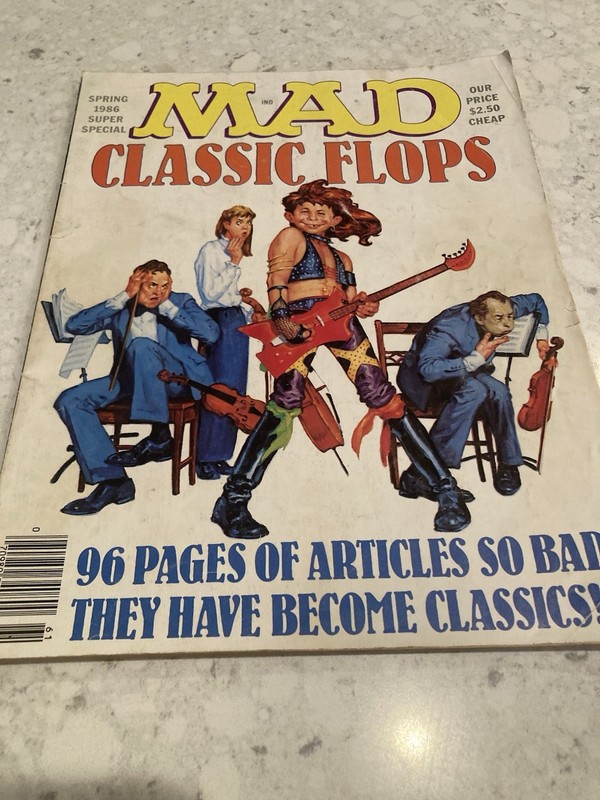 Mad Magazine Spring 1986  Super Special  Classic Flops