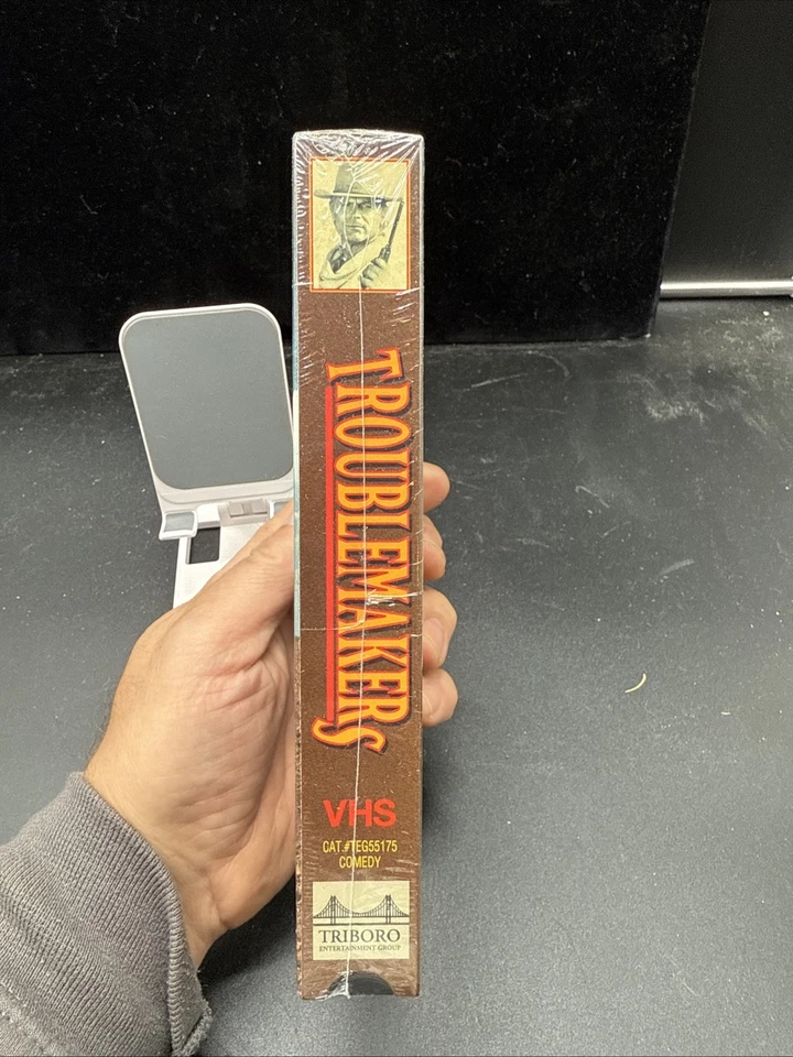 Troublemakers VHS, 1995 Super Rare!!! Promotional Screener Sealed!!! - Image 3 of 4
