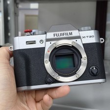 Fujifilm X-T20 Silver 24.3MP Mirrorless Digital Camera Body Only -95% New
