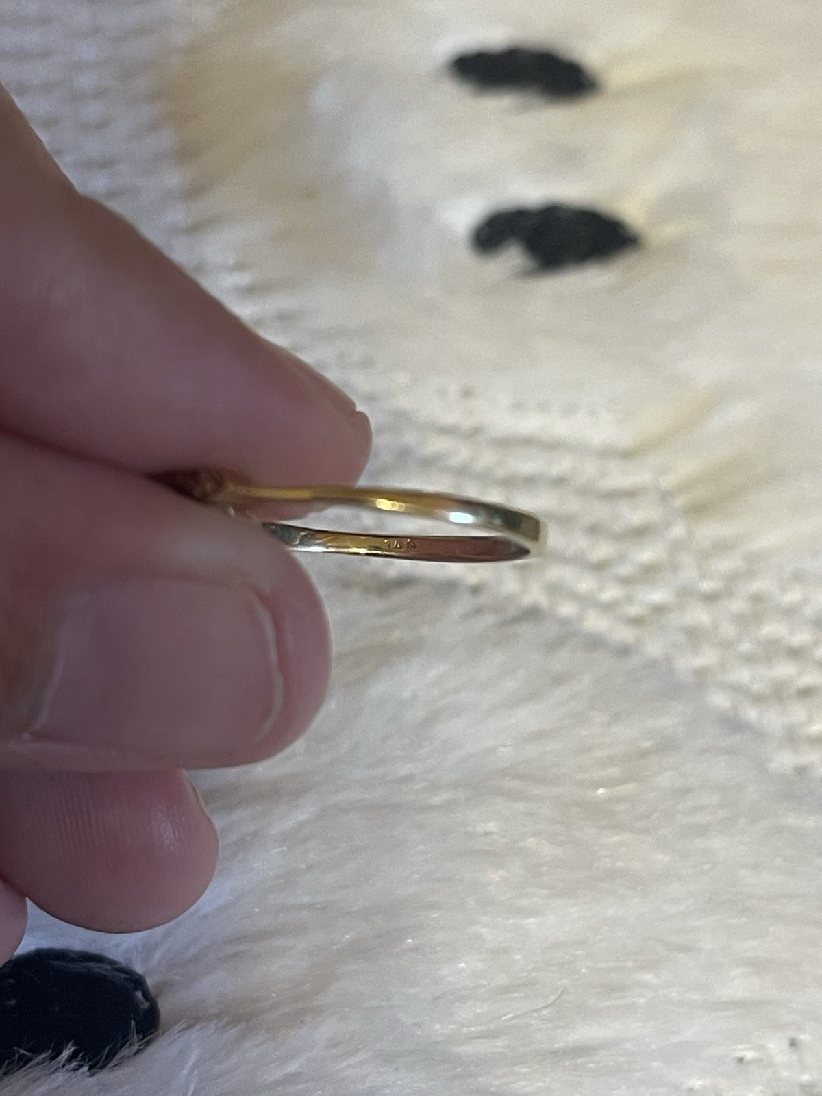 14K Solid Gold Ring - image 6