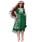 1990's Ireland Irish Mattel Barbie Dolls Of the World Vintage Collection.