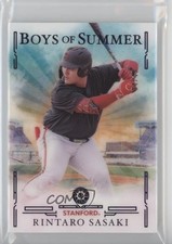 2025 Panini Boys of Summer Purple 4/49 Rintaro Sasaki #70