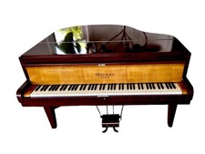 1941 Gaveau Paris Baby Grand Piano - Rare Makore Ash Finish
